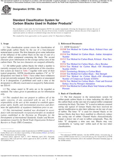 Standards PDF Cover Page