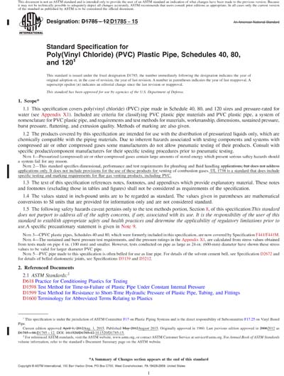 Standards PDF Cover Page