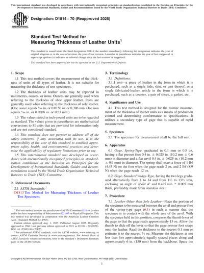 Standards PDF Cover Page