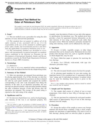 Standards PDF Cover Page