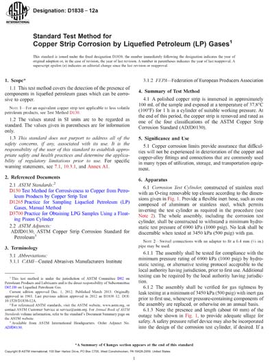 Standards PDF Cover Page