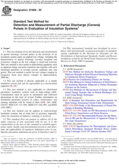 Standards PDF Cover Page
