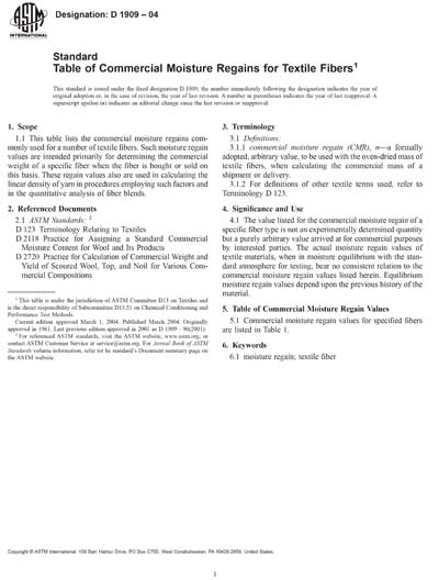 Standards PDF Cover Page
