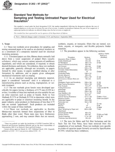 Standards PDF Cover Page