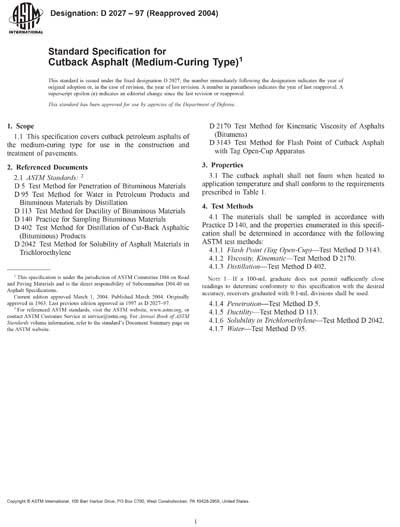 Standards PDF Cover Page
