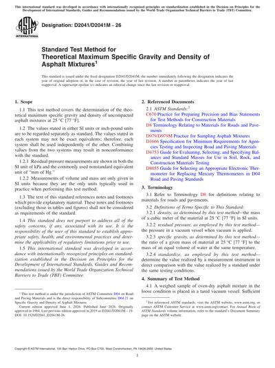 Standards PDF Cover Page
