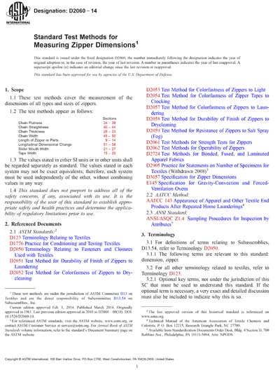 Standards PDF Cover Page