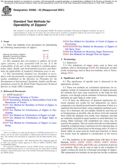 Standards PDF Cover Page