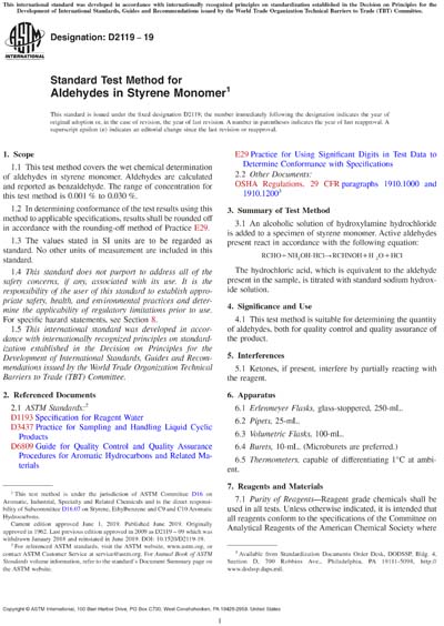 Standards PDF Cover Page