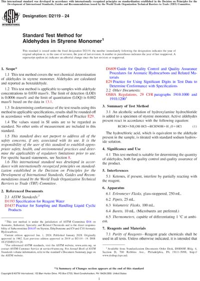 Standards PDF Cover Page