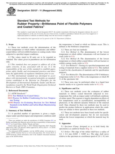 Standards PDF Cover Page