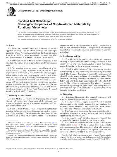 Standards PDF Cover Page