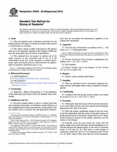 Standards PDF Cover Page