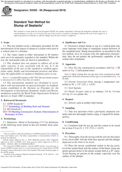 Standards PDF Cover Page