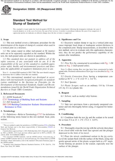 Standards PDF Cover Page