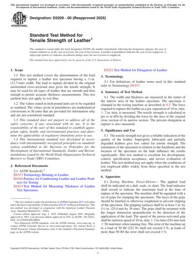 Standards PDF Cover Page
