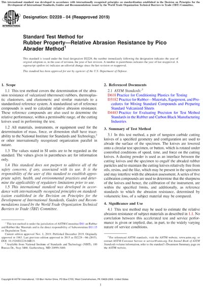 Standards PDF Cover Page
