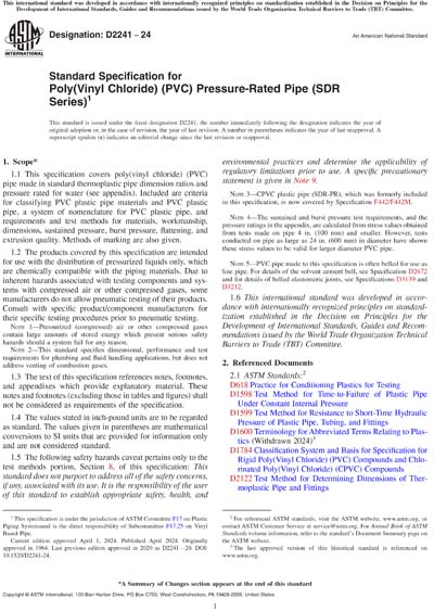Standards PDF Cover Page