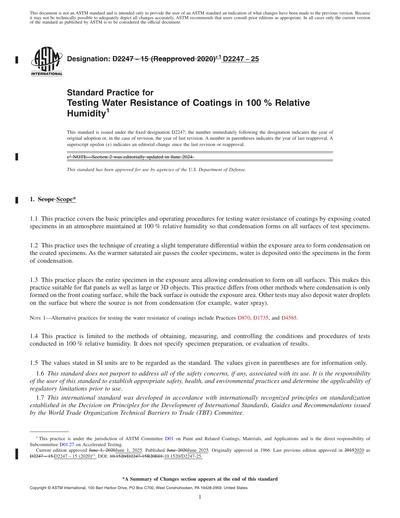 Standards PDF Cover Page