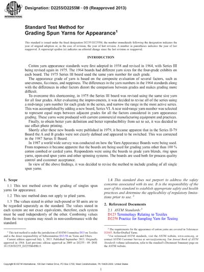 Standards PDF Cover Page