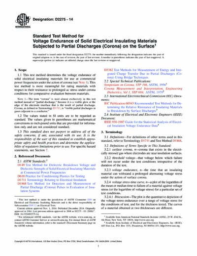 Standards PDF Cover Page