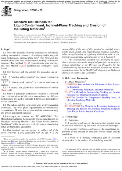 Standards PDF Cover Page