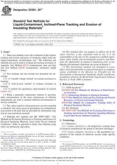 Standards PDF Cover Page