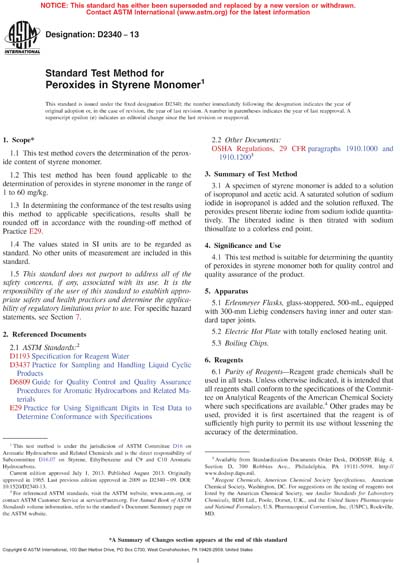Standards PDF Cover Page