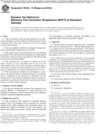 Standards PDF Cover Page