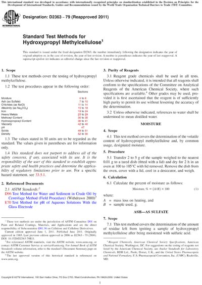 Standards PDF Cover Page