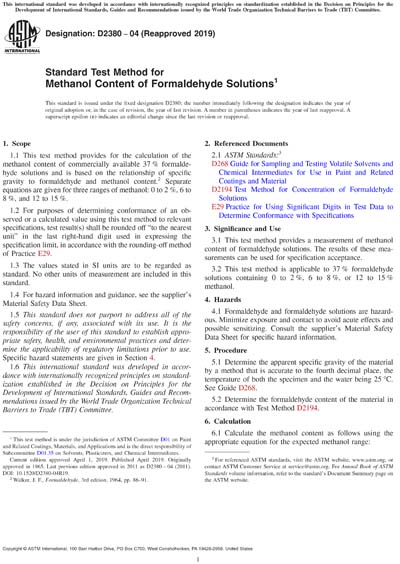 Standards PDF Cover Page