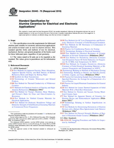 Standards PDF Cover Page