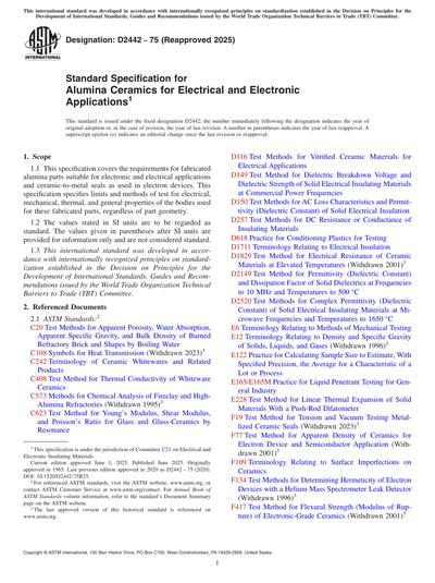 Standards PDF Cover Page