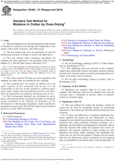 Standards PDF Cover Page