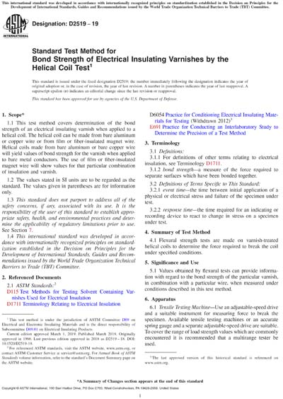 Standards PDF Cover Page