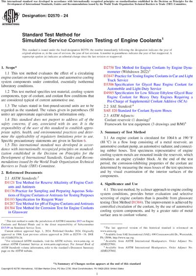 Standards PDF Cover Page