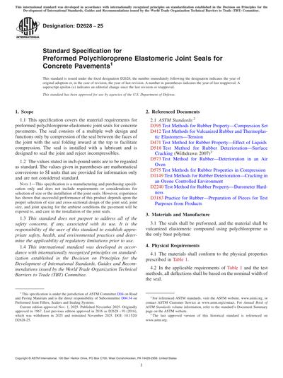 Standards PDF Cover Page