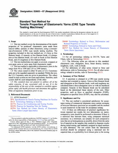 Standards PDF Cover Page
