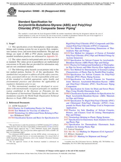 Standards PDF Cover Page