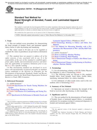 Standards PDF Cover Page