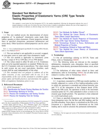 Standards PDF Cover Page