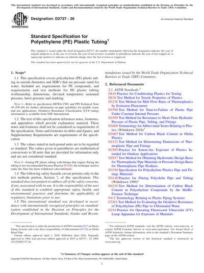 Standards PDF Cover Page