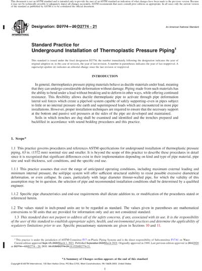 Standards PDF Cover Page