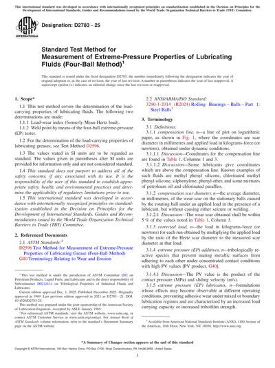 Standards PDF Cover Page