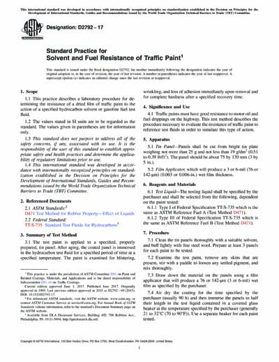 Standards PDF Cover Page
