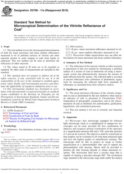 Standards PDF Cover Page