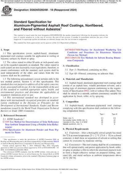 Standards PDF Cover Page