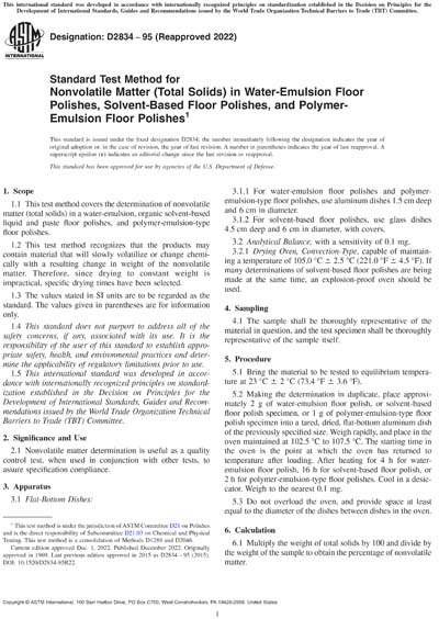 Standards PDF Cover Page