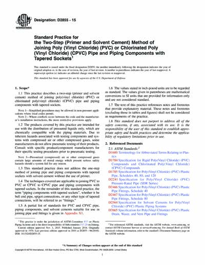 Standards PDF Cover Page