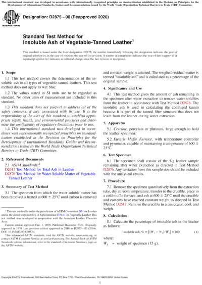 Standards PDF Cover Page